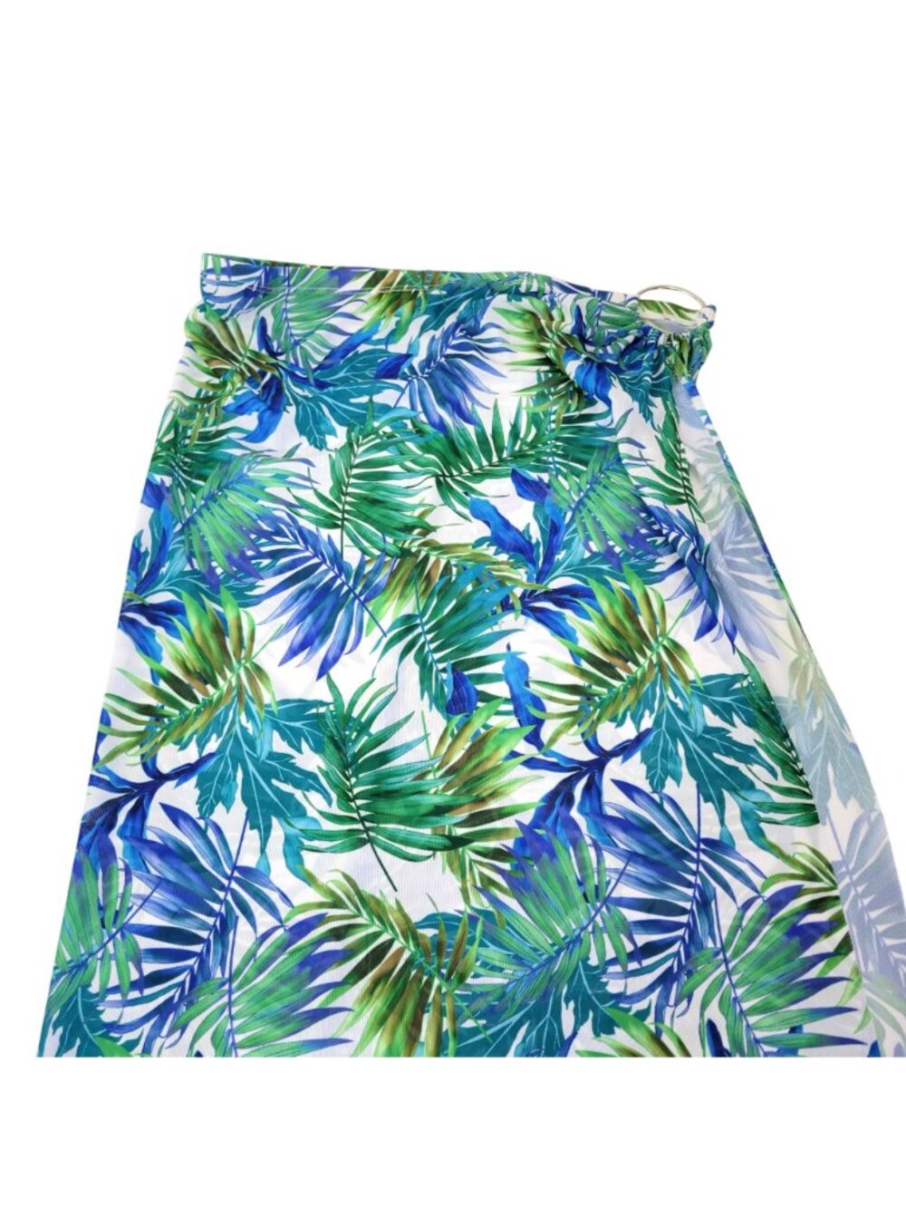 Kendall + Kylie Women’s Tropical Print One-Shoulder Swimsuit Set - Picture 7 of 8